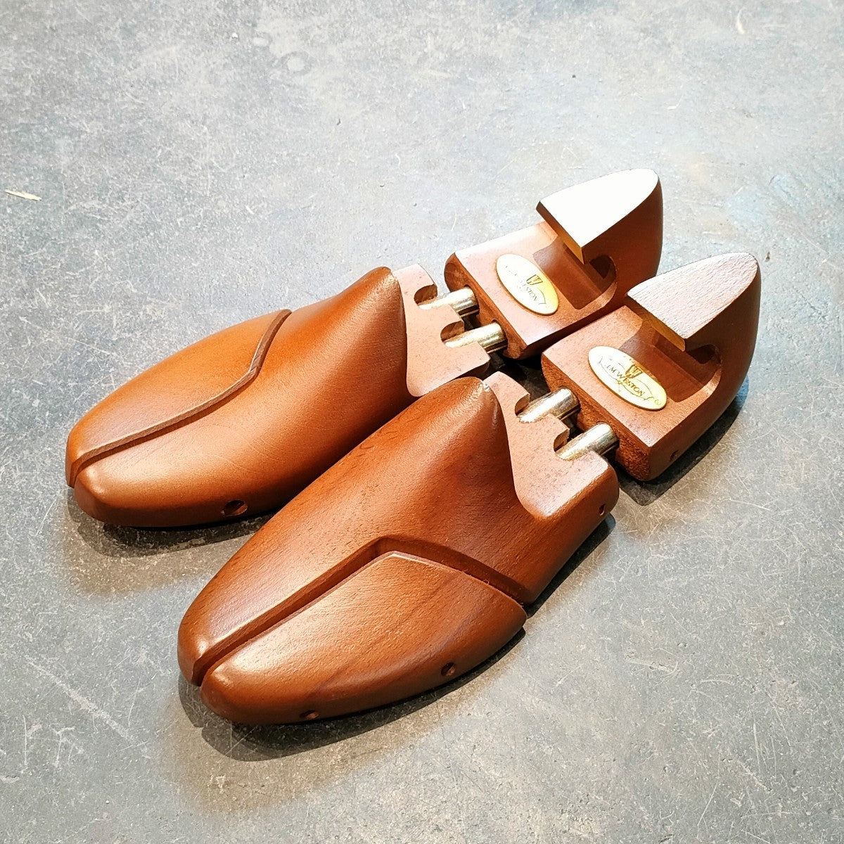 希少 美品【J.M.WESTON】ジェイエムウエストン 597 旧旧ロゴ Uチップ カーフ タンブラウン サイズUK6.5D 22ラスト
