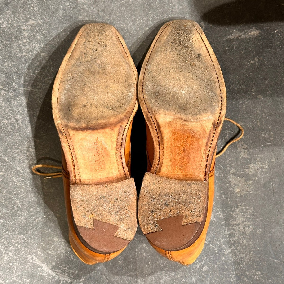 【CROCKETT&JONES】クロケット＆ジョーンズ 5072 ポールスミス別注 チャッカブーツ カーフ ブラウン サイズUK6.5E
