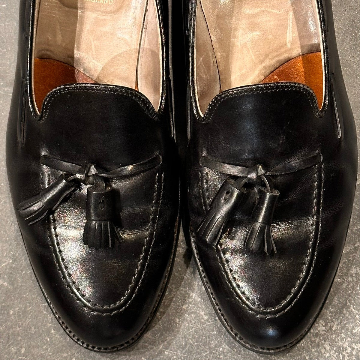 【Alden】オールデン 660 タッセルローファー カーフ ブラック サイズUS8.5EEE アバディーンラスト