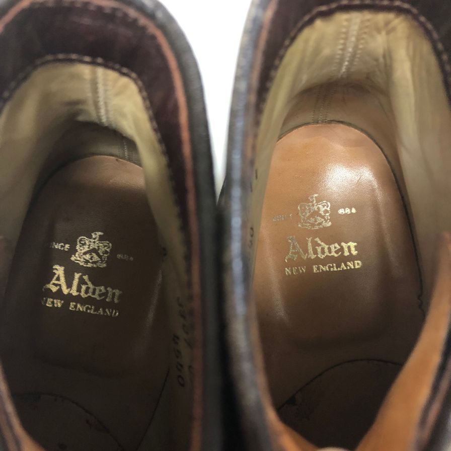 【オンライン限定】【ALDEN】オールデン タンカーブーツ 4540 コードバン ダークバーガンディ US7D メンズ ALDEN