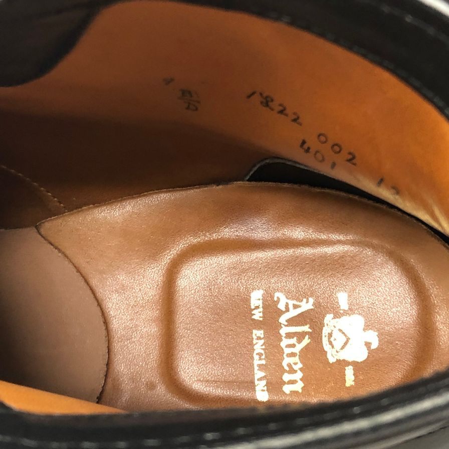 【オンライン限定】【alden】オールデン 401 インディーブーツ カーフ  ブラック メンズ ブラック  サイズUS9D