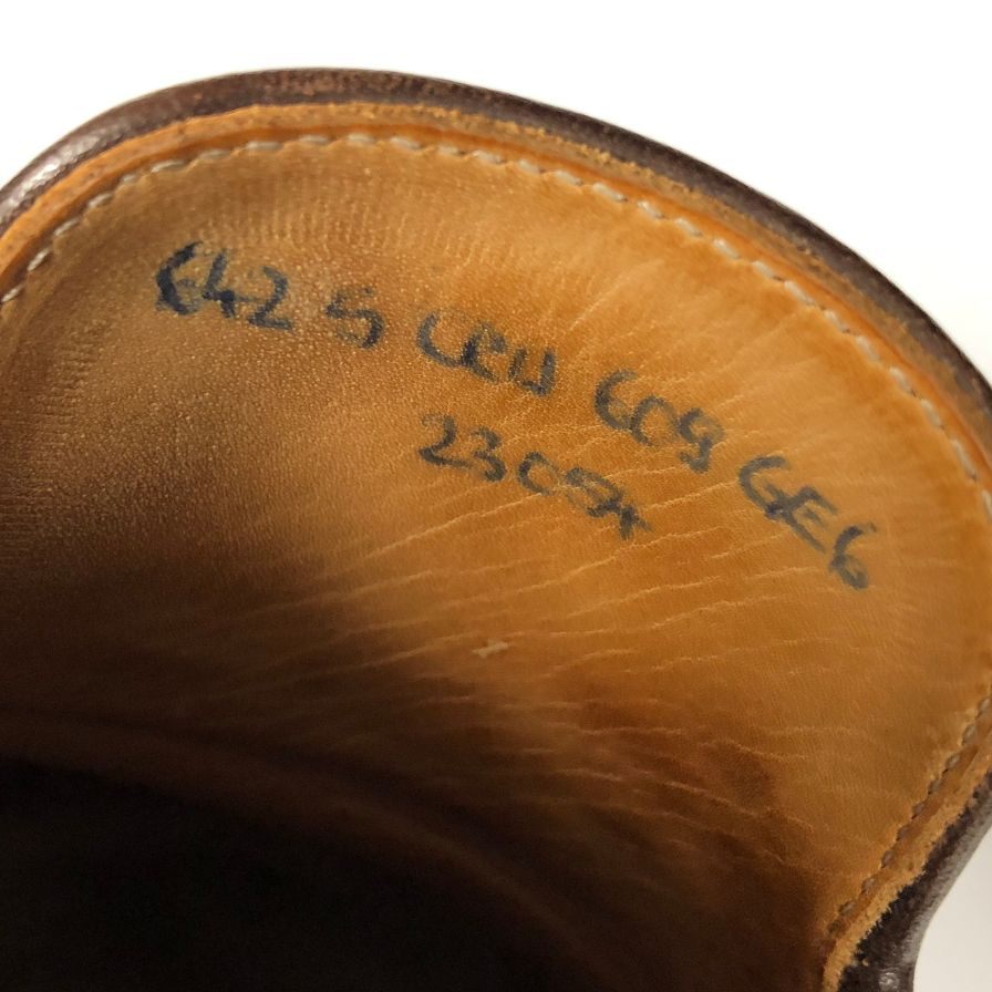 【Saint Crispin’s】サンクリスピン  ローファー  ブラウン サイズ 7.5D ラスト