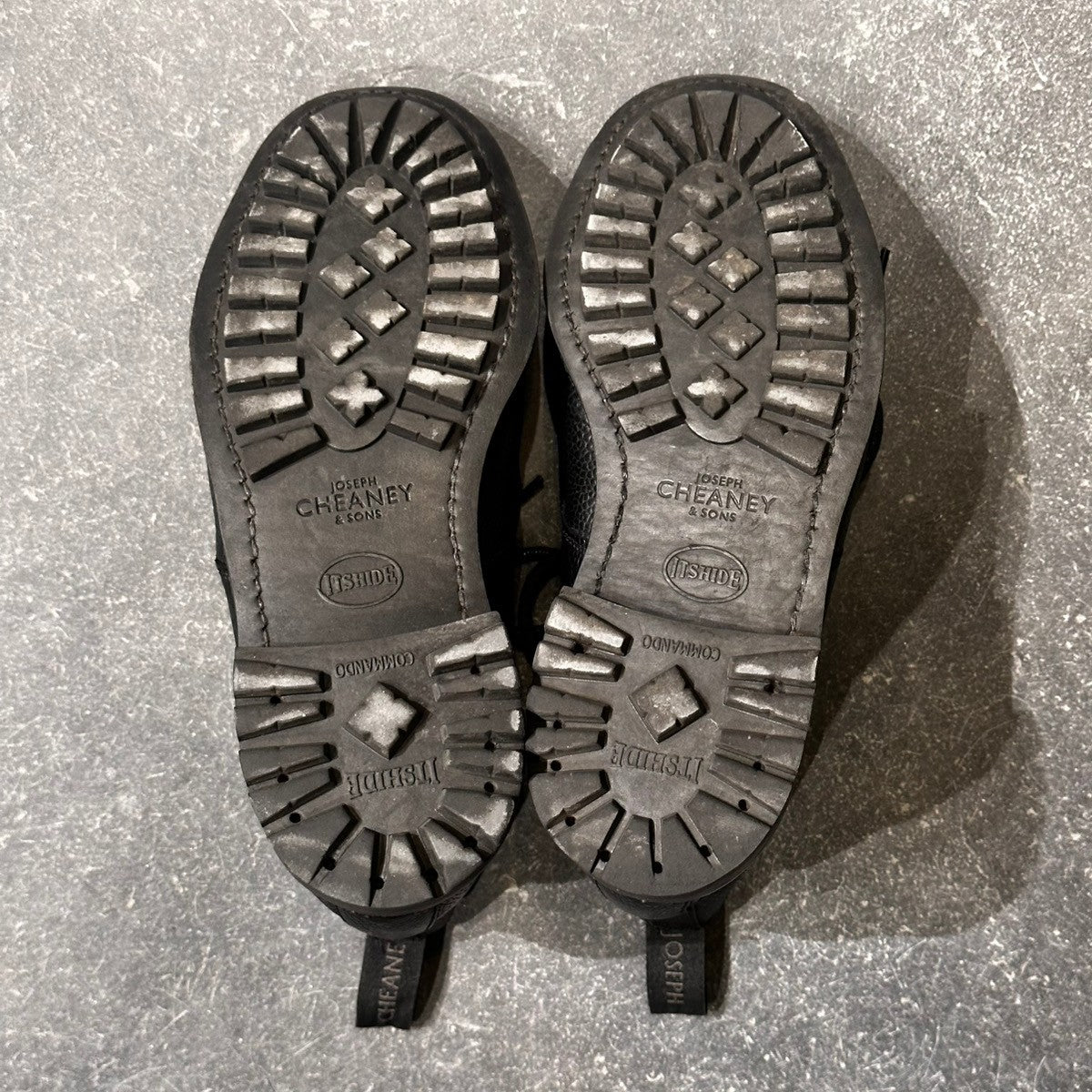 【JOSEPH CHEANEY】ジョセフチーニー ペナイン2 ギブソンブーツ グレインレザー ブラック サイズUK6