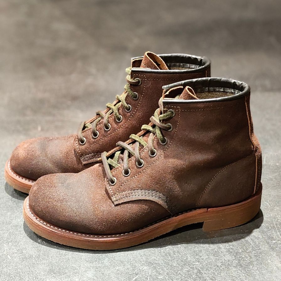 希少 【RED WING】レッドウイング×ナイジェルケーボン 4618 ブーツ  プレーントゥ ブラウン サイズ US7.5