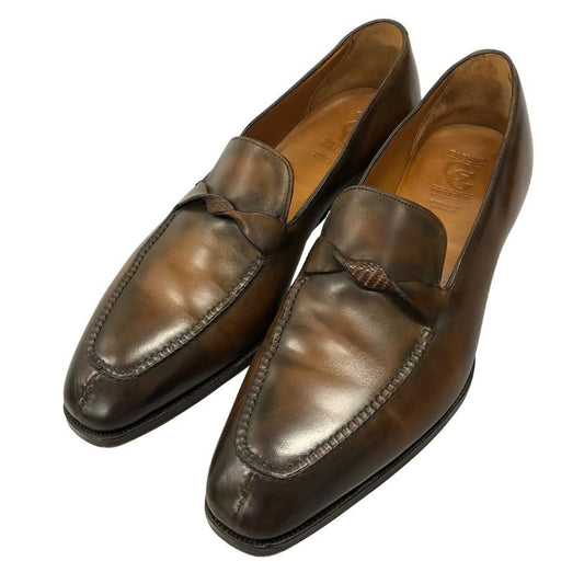 【GAZIANO&GIRLING】ガジアーノ＆ガーリング  ローファー  ブラウン（茶系） サイズ UK8 ラスト