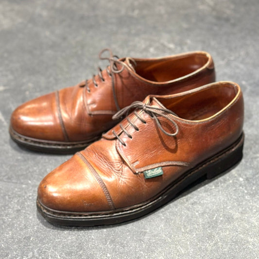 【Paraboot】パラブーツ ストレートチップ 537 アゼイ カーフ ブラウン  サイズ 8.5