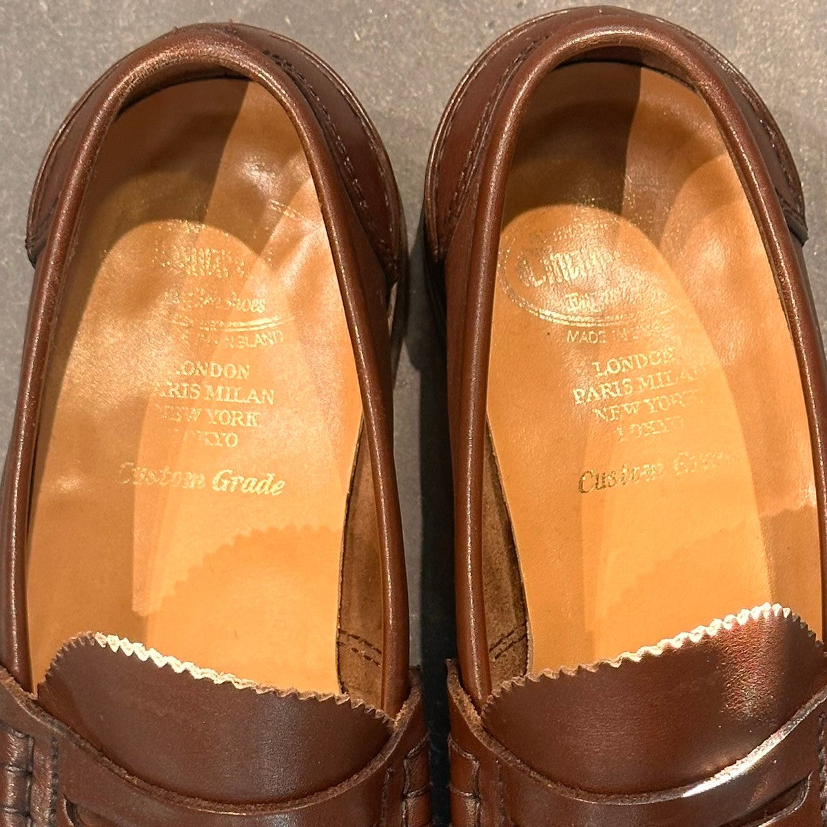 【Church's】チャーチ ペンブリー ローファー アンラインド カーフ ブラウン サイズUK75F 126ラスト