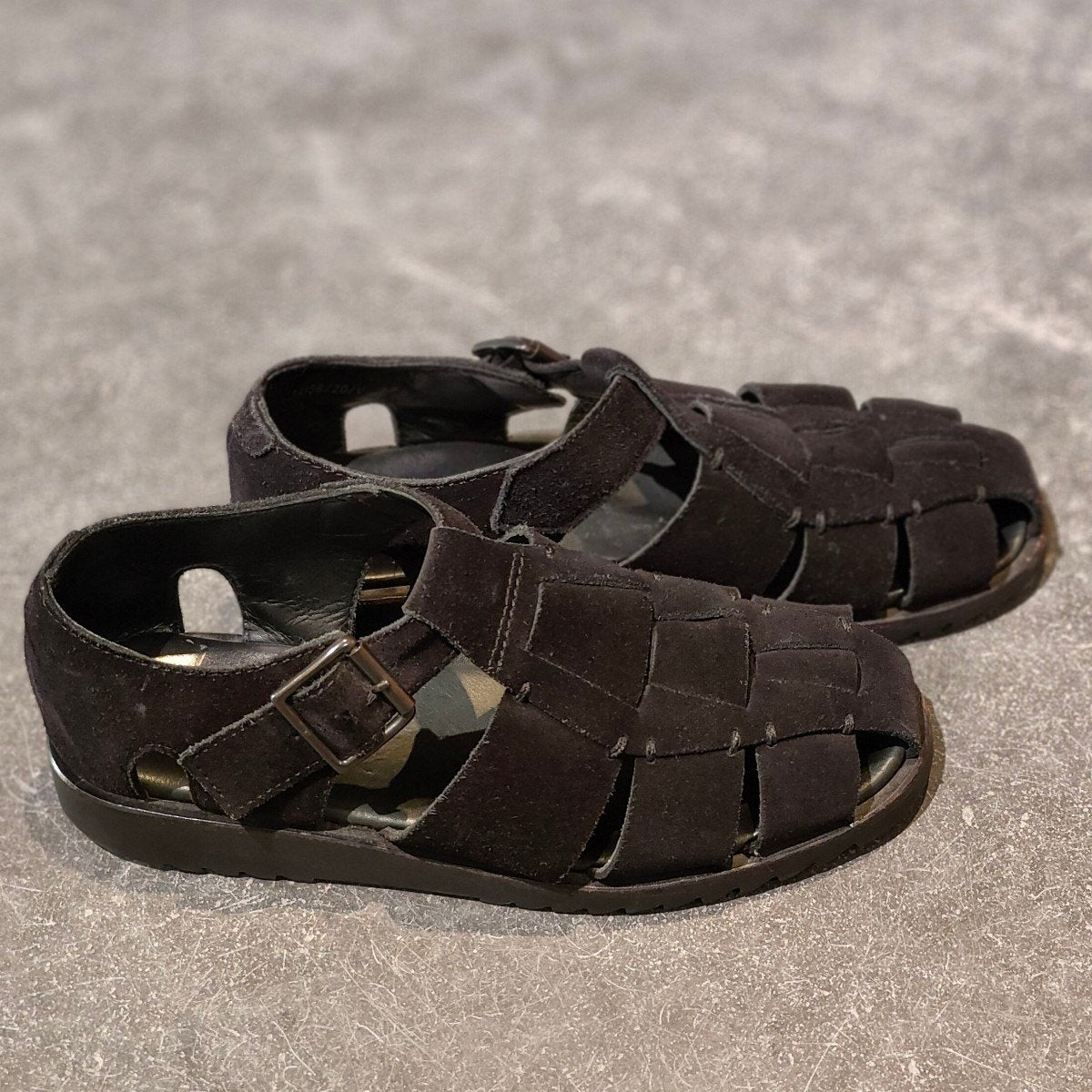 美品【Paraboot】パラブーツ パシフィック グルカサンダル スエード