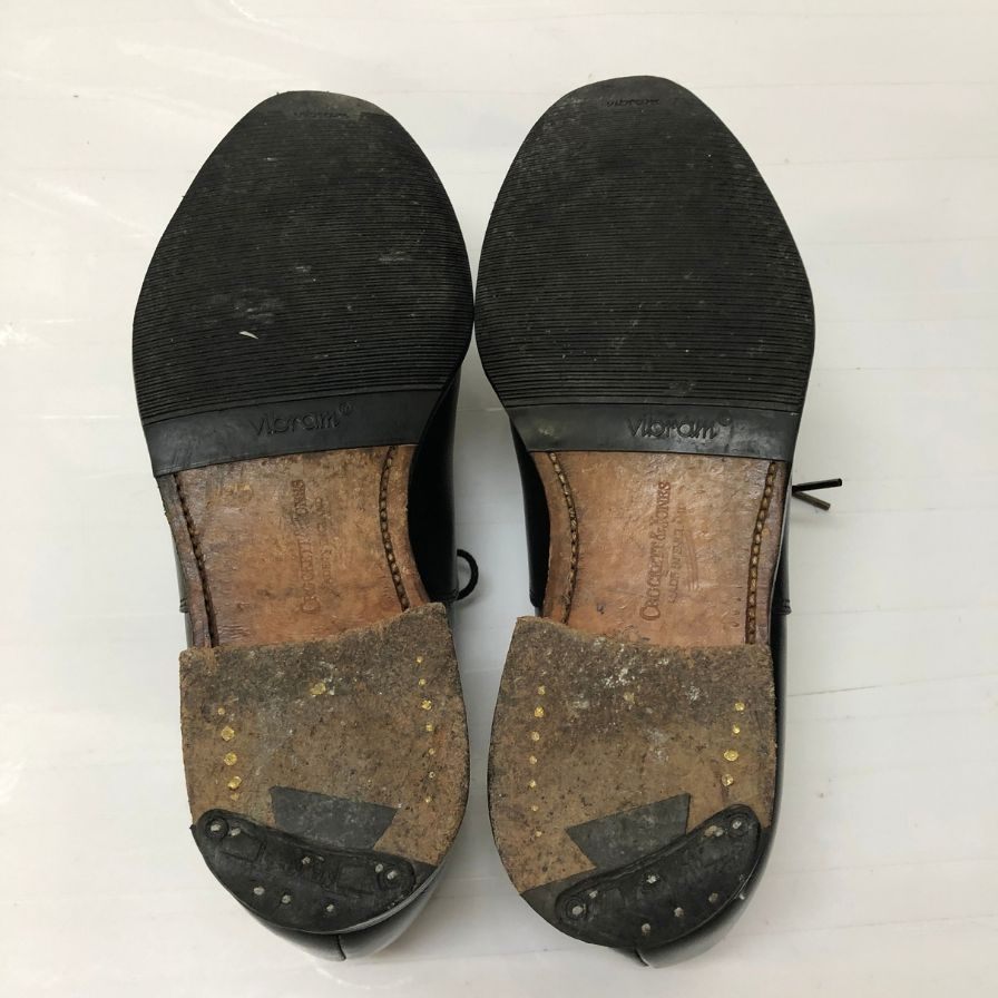 【CROCKETT&JONES】クロケット&ジョーンズ 27742A コノート ストレートチップ カーフ ブラック UK5.5 236ラスト CONNAUGHT