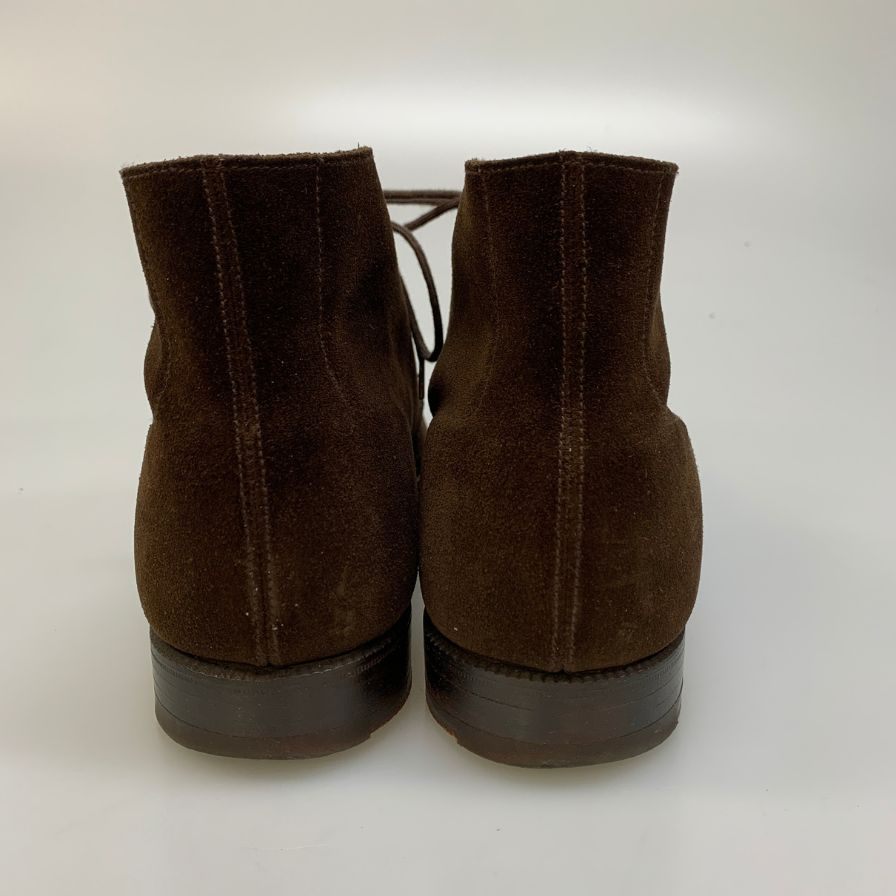【CROKETT&JONES】クロケット&ジョーンズ  ブーツ スエード ブラウン（茶系） サイズ 7 ラスト