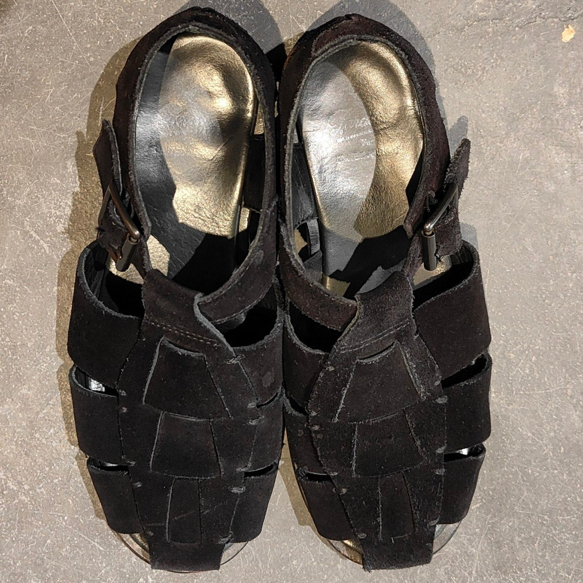 美品【Paraboot】パラブーツ パシフィック グルカサンダル スエード