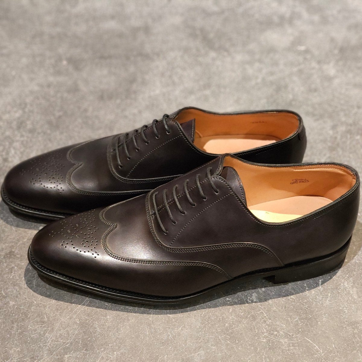 希少【HERMES】エルメス ジョンロブ製 ヘクター HECTOR フルブローグ