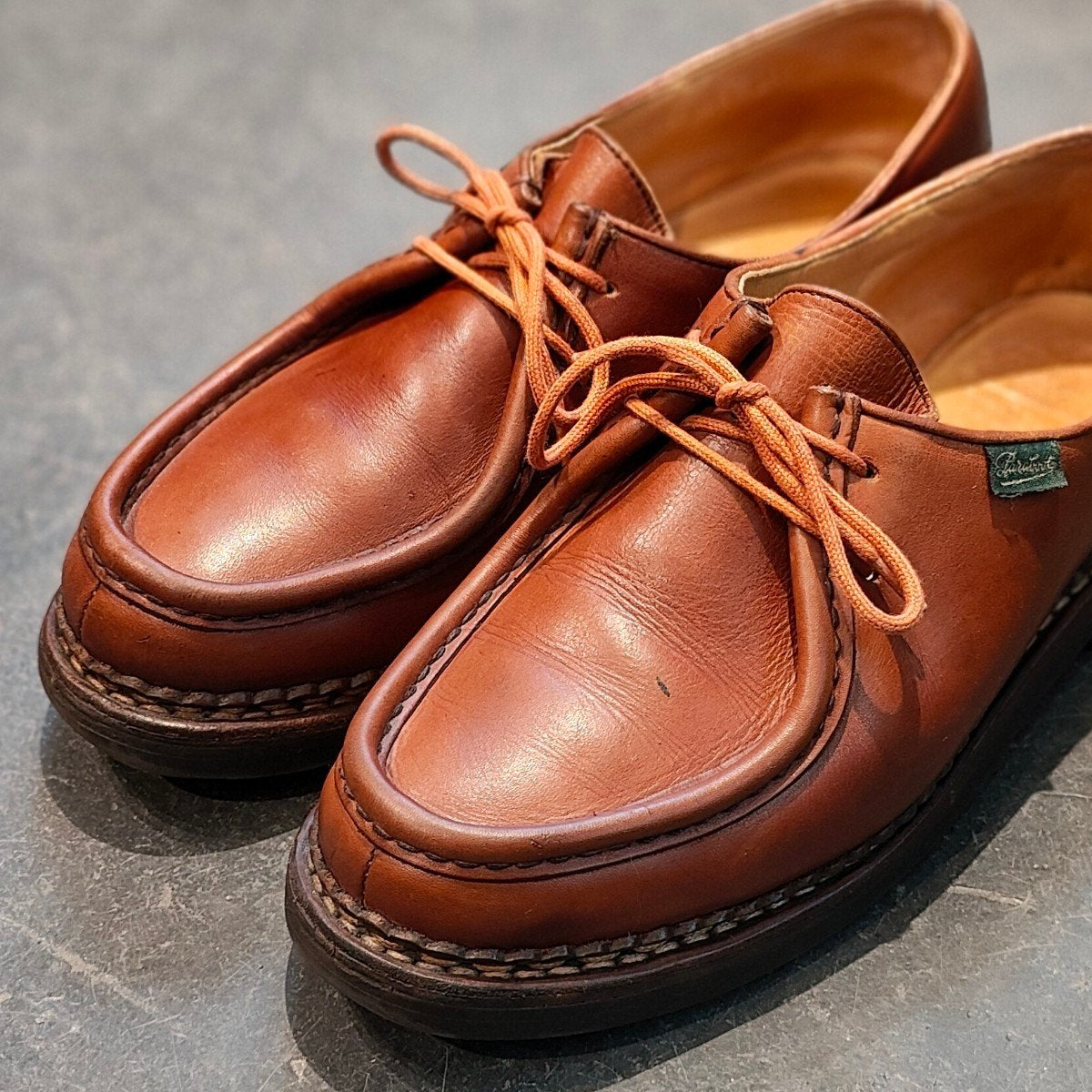 【Paraboot】パラブーツ ミカエル チロリアン リスレザー マロン サイズ41 参考定価￥94,600-