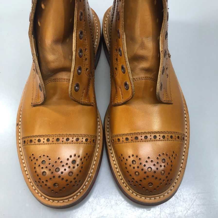 Tricker's】トリッカーズ M7046 ウィングチップ メンズ サイズ 7