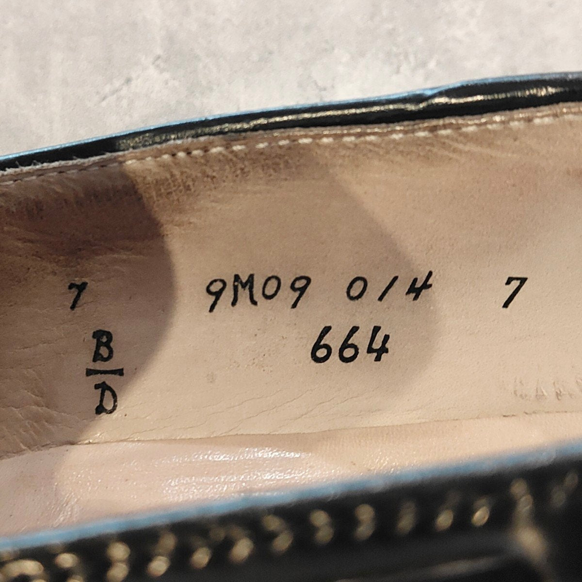 美品 【ALDEN】オールデン 664 タッセルローファー コードバン ブラック サイズUS7D アバディーンラスト 参考定価￥234,300-