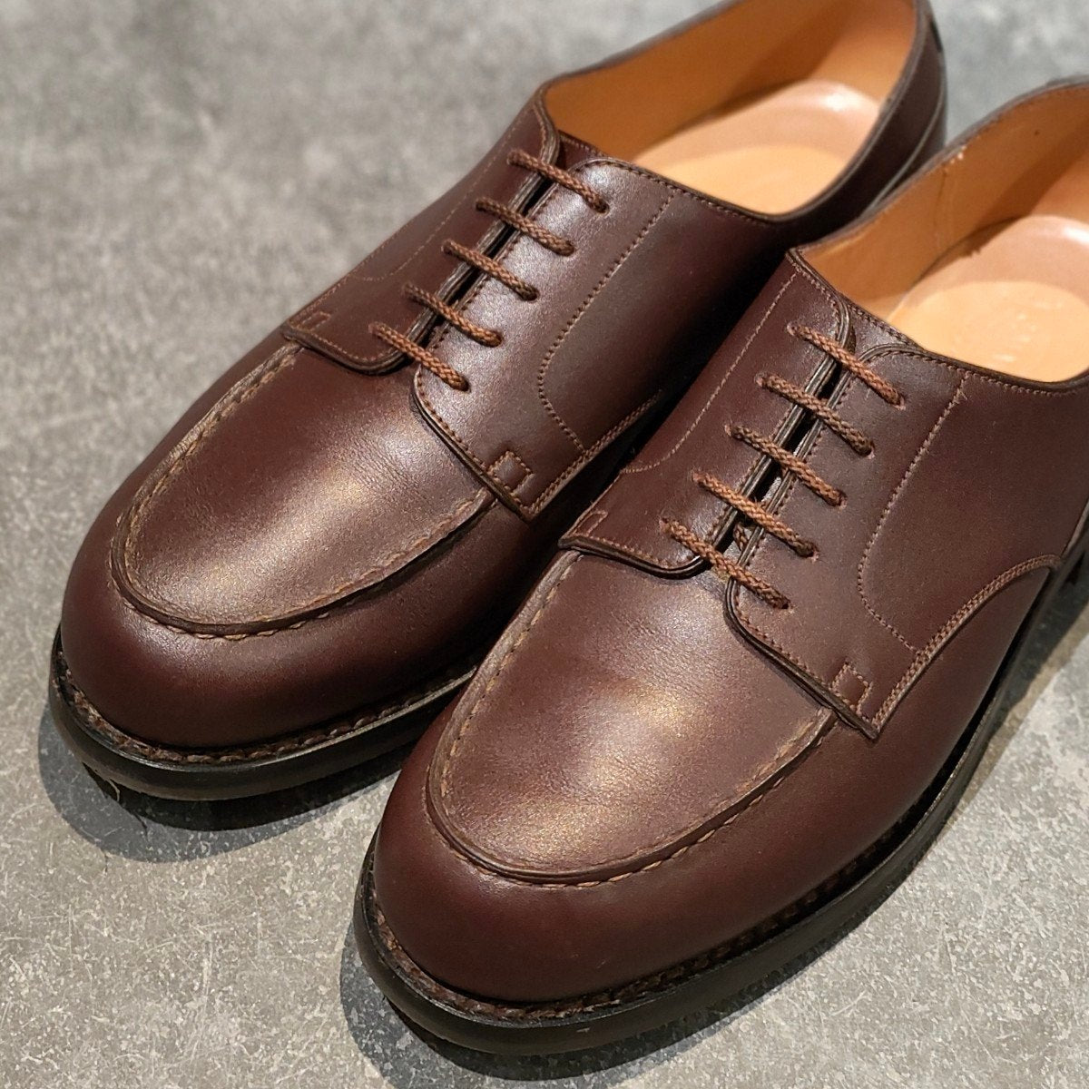 美品【J.M.WESTON】ジェイエムウエストン 641 ゴルフ Uチップ カーフ