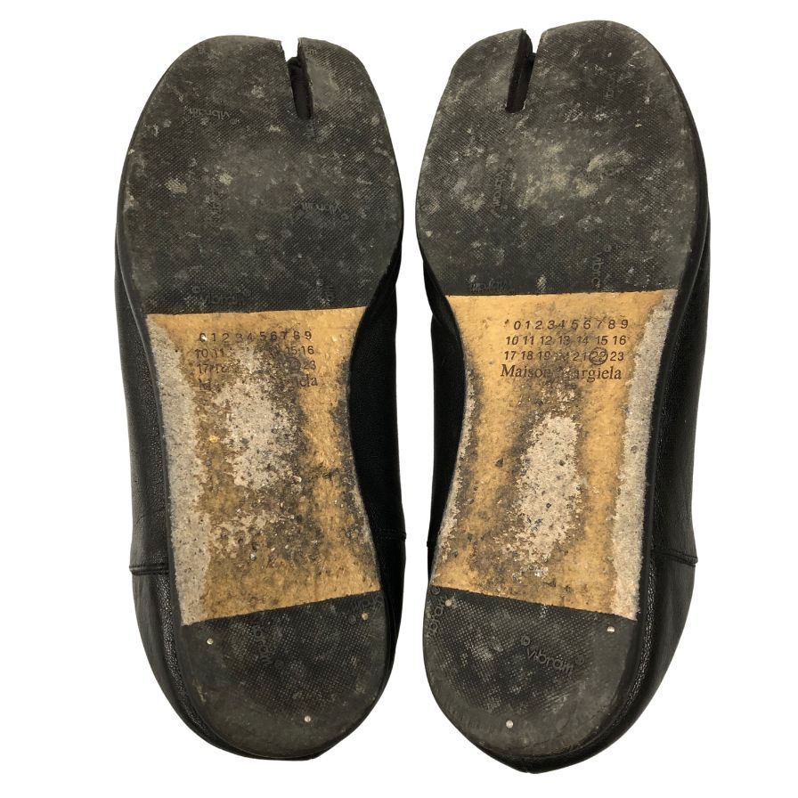 【Maison Margiela】メゾン マルジェラ  ビジネスシューズ  ブラック サイズ 40 ラスト