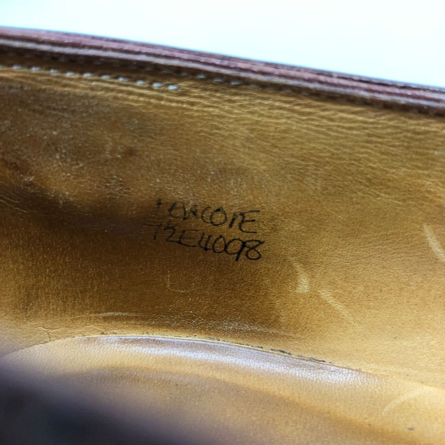 【JOHN LOBB】ジョンロブ フェンコート コインローファー メンズ サイズ7.5E ブラウン