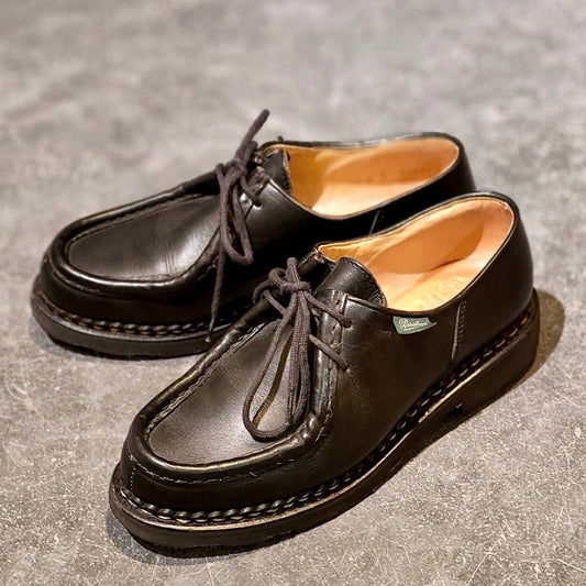 美品【Paraboot】パラブーツ ミカエル チロリアン リスレザー ブラック レディース サイズUK3