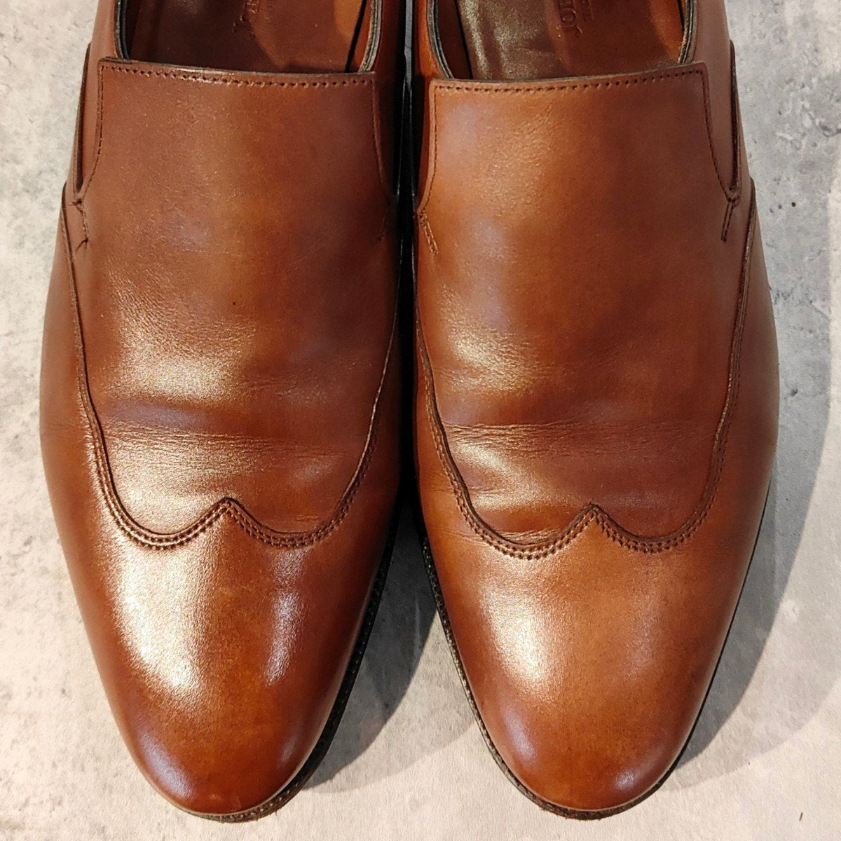 JOHNLOBB】ジョンロブ ワーウィック ウイングチップ ローファー カーフ
