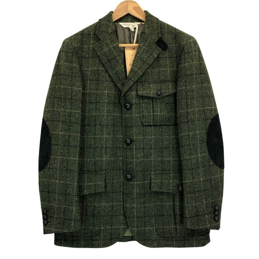 【RUGGED FACTORY】ラギッドファクトリー ノーフォーク ジャケット ハリスツイード生地 メンズ グリーン サイズM
