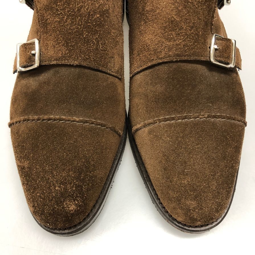 JOHN LOBB】ジョンロブ ダブルモンク ウィリアム スエード ダーク