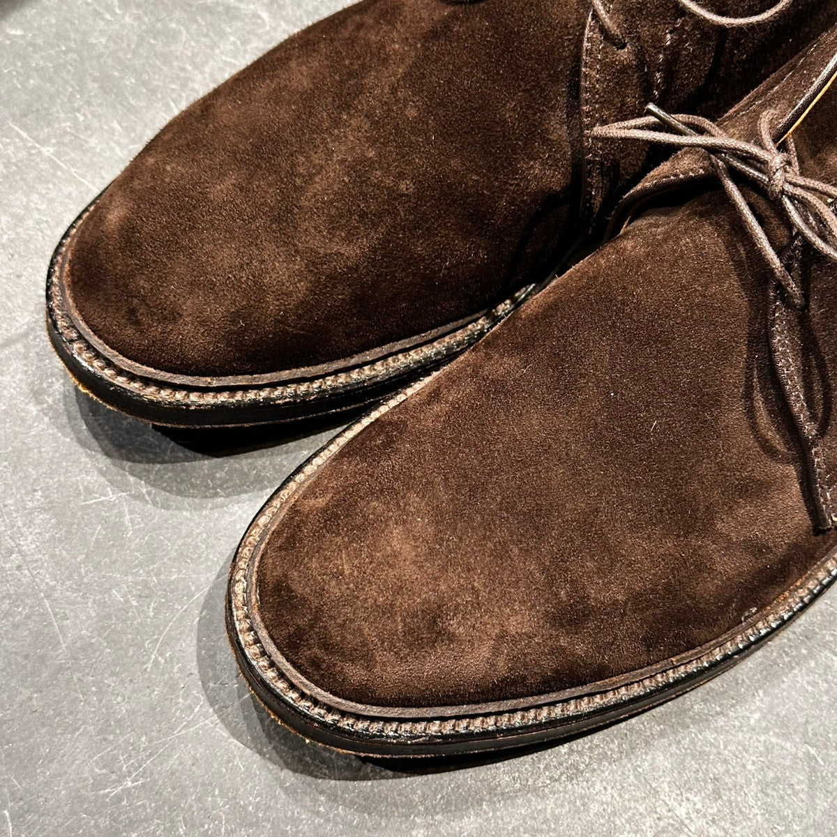 使用数回【ALDEN】オールデン 1479 チャッカブーツ バリーラスト ブラウン サイズ7.5 バリーラスト