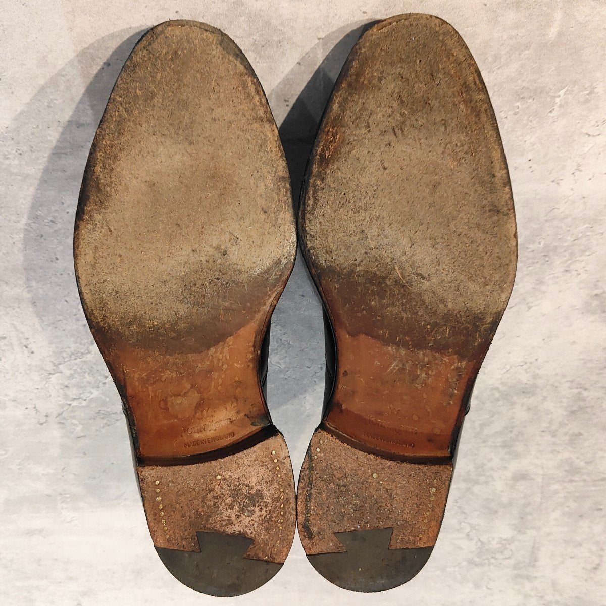 希少 極美品【JOHNLOBB】ジョンロブ シティ カーフ ブラック サイズ UK6EE 8695ラスト