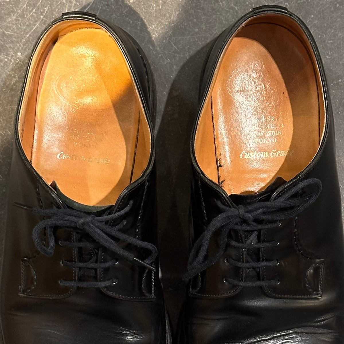 【Church's】チャーチ シャノン プレーントゥ ポリッシュドバインダーカーフ ブラック サイズUK95F 103ラスト