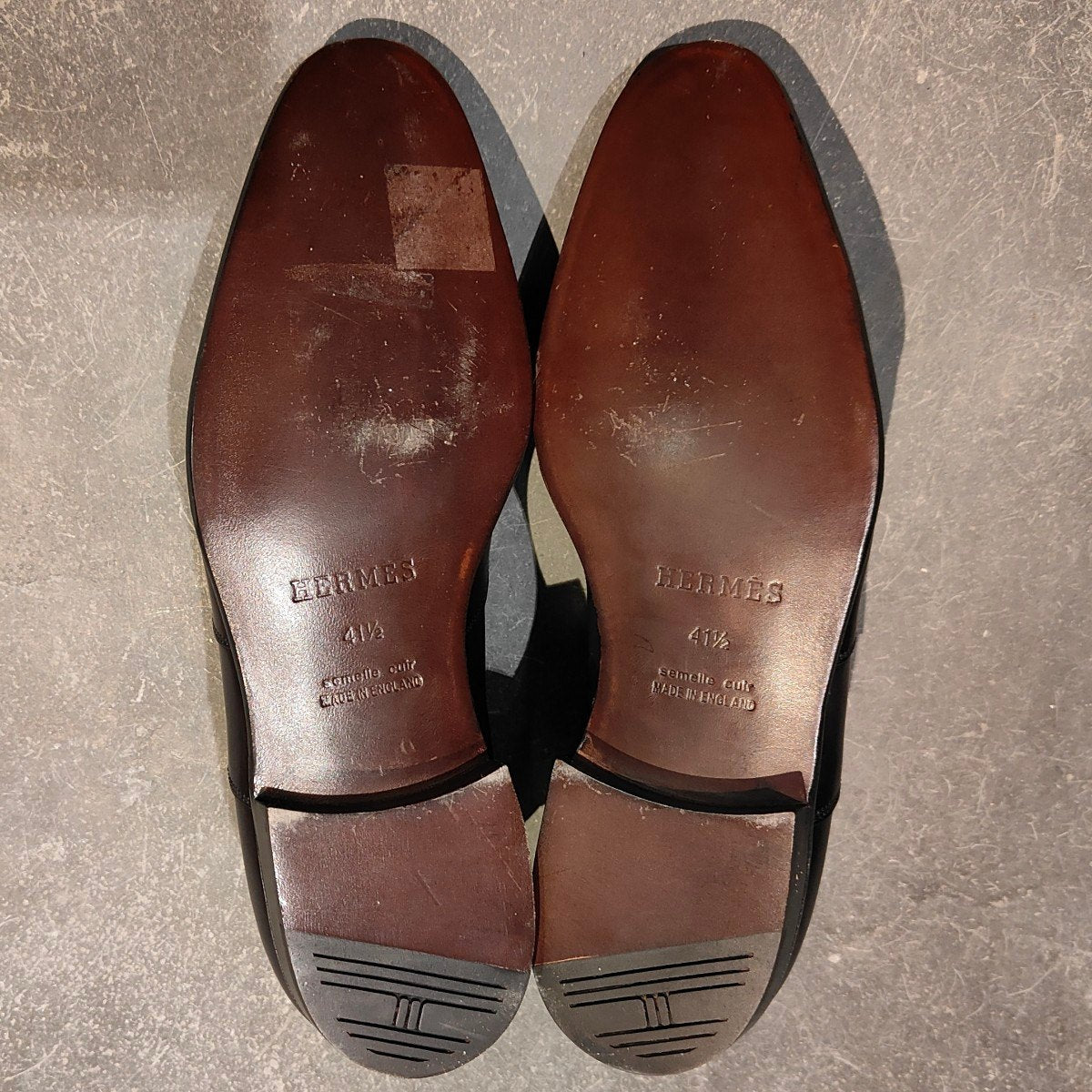 希少【HERMES】エルメス ジョンロブ製 ヘクター HECTOR フルブローグ