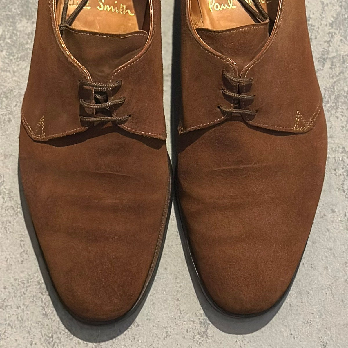希少【CROCKETT&JONES】クロケット＆ジョーンズ ポールスミス別注 DARTMOUTH スエード ブラウン サイズ UK8.5E 366ラスト