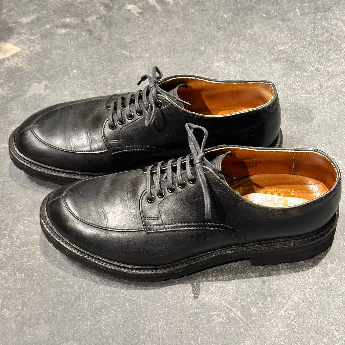 ALDEN】オールデン 5469 Vチップ オイルドレザー ブラック サイズUS6