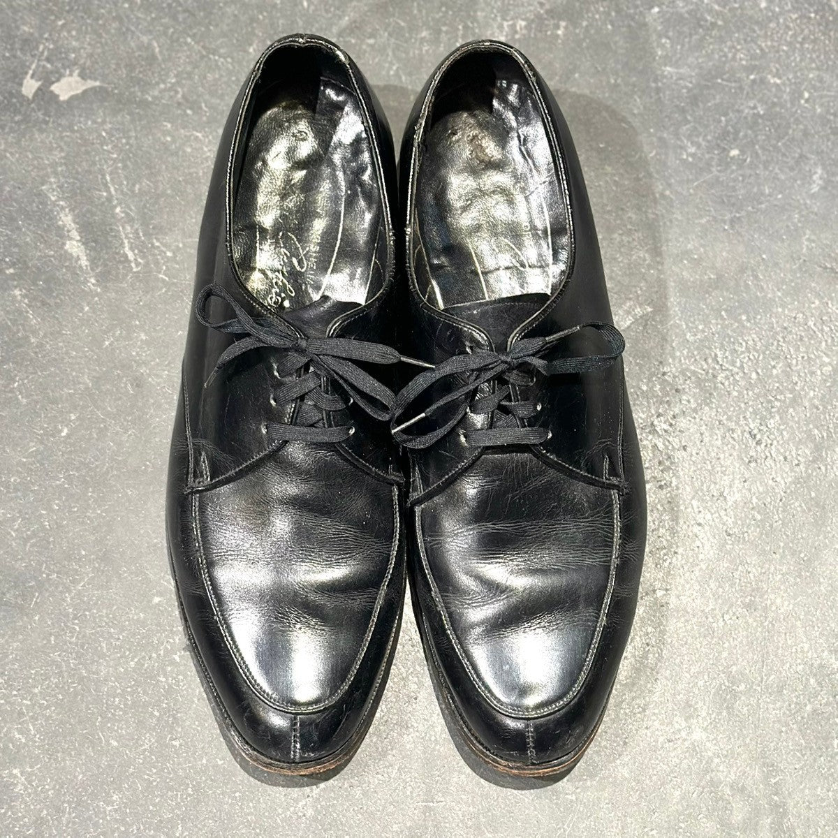【FLORSHEIM】フローシャイム Uチップ カーフ 20623 カーフ ブラック サイズ 9.5D
