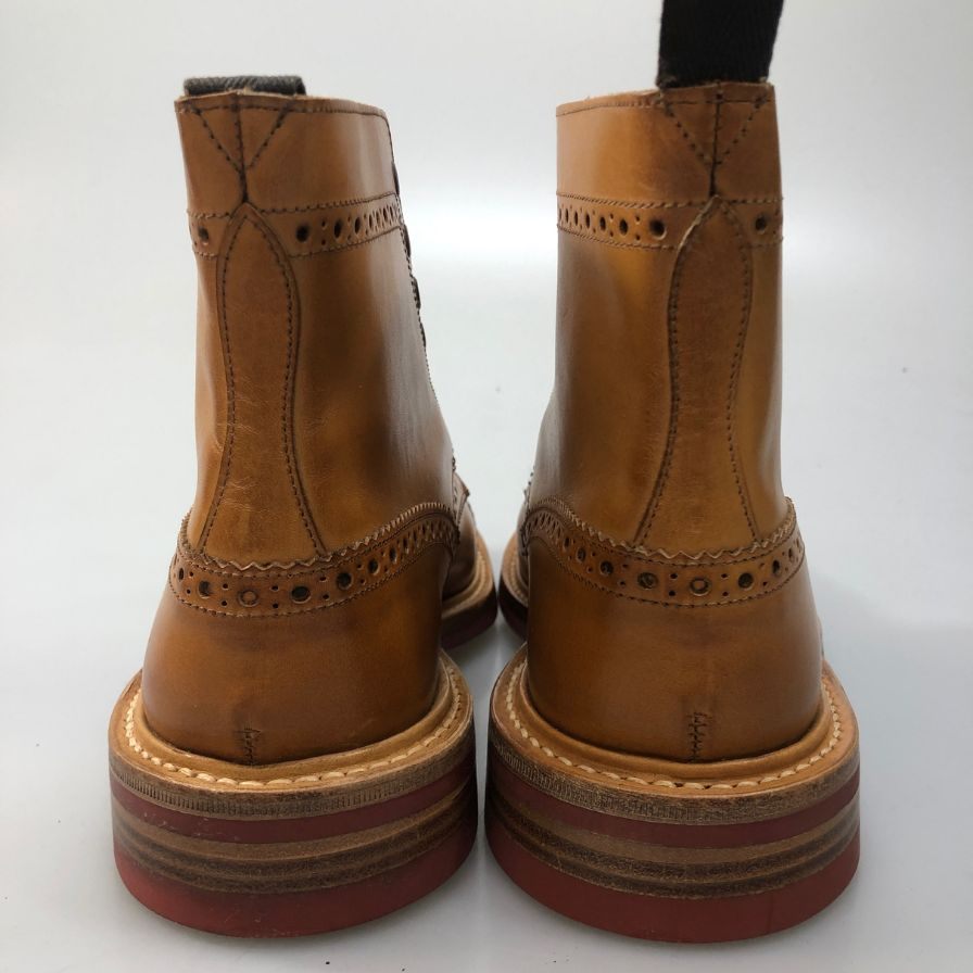 【Tricker’ｓ】トリッカーズ M7046 ウィングチップ メンズ サイズ 7ハーフ ブラウン