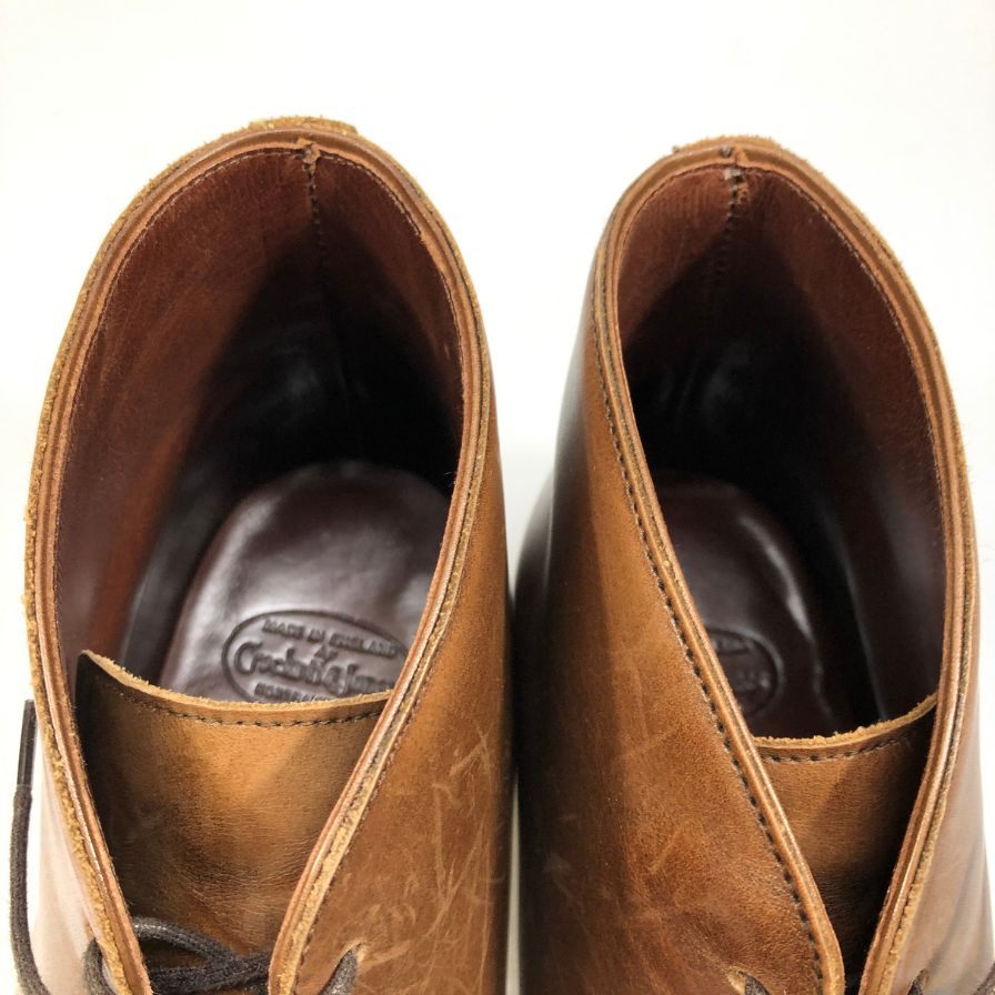 【Crockett & Jones】クロケット＆ジョーンズ  ブーツ  ブラウン（茶系） サイズ 6.5 ラスト