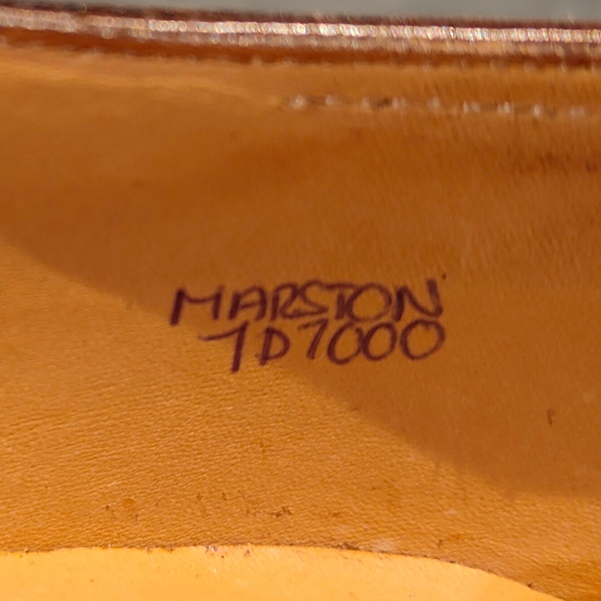 希少 新品未使用【JOHN LOBB】ジョンロブ プレステージライン マーストン Vフロント2アイレット ブラウン サイズ UK7D 7000ラスト