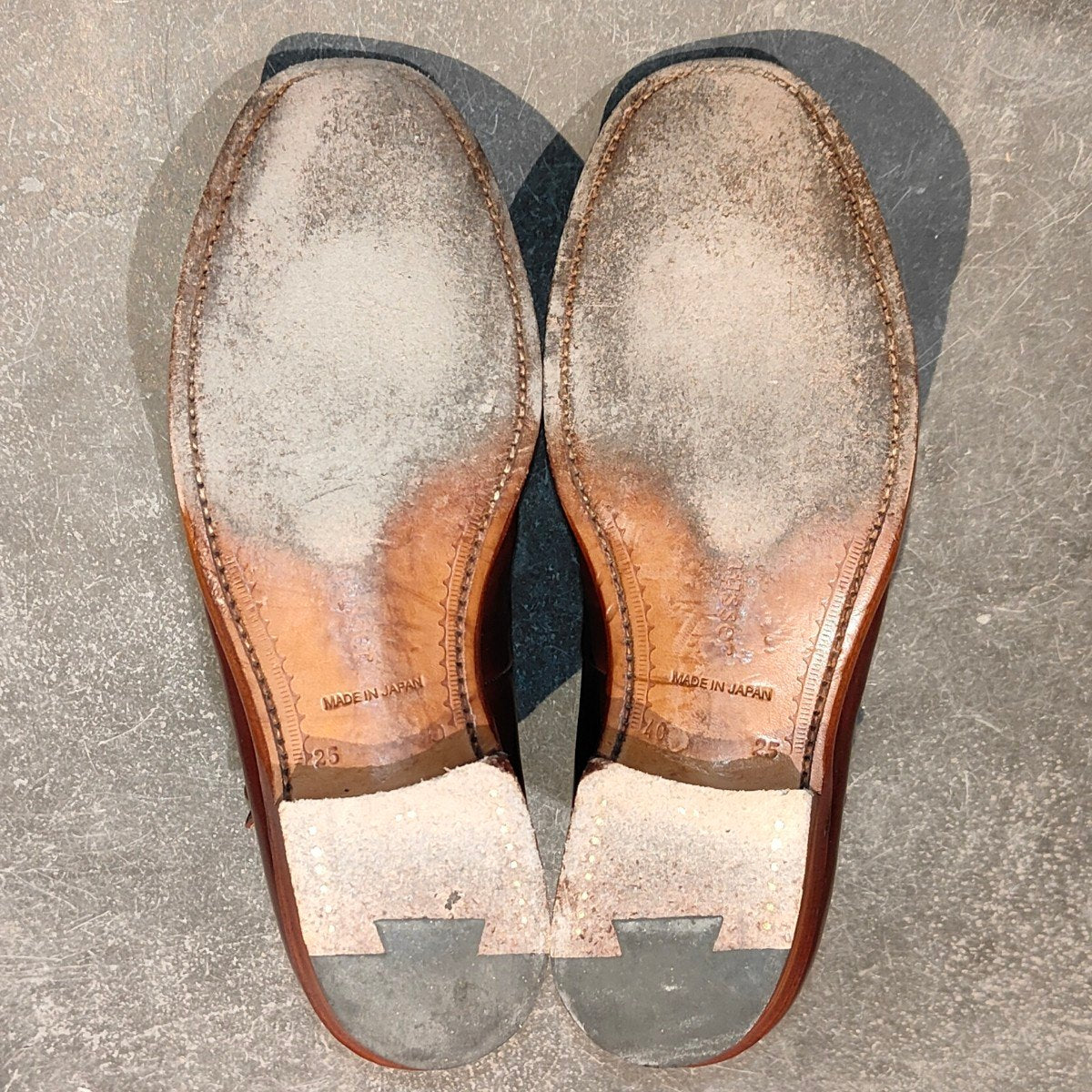 chausser】ショセ ボタンブーツ C-7039 カーフ ブラウン サイズ25 chausser】ショセ ボタンブーツ C-7039 カーフ ブラウン サイズ25