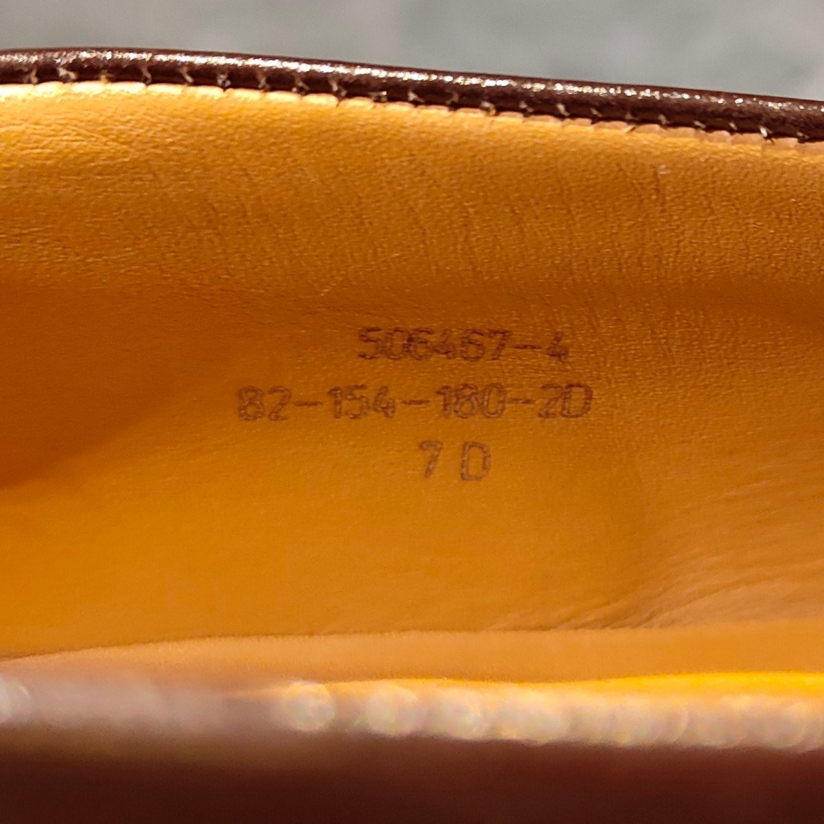 使用数回【J.M.WESTON】ジェイエムウエストン 180 シグニチャーローファー コマンド ダークブラウン レディース UK7D 82ラスト 参考定価￥156,200-