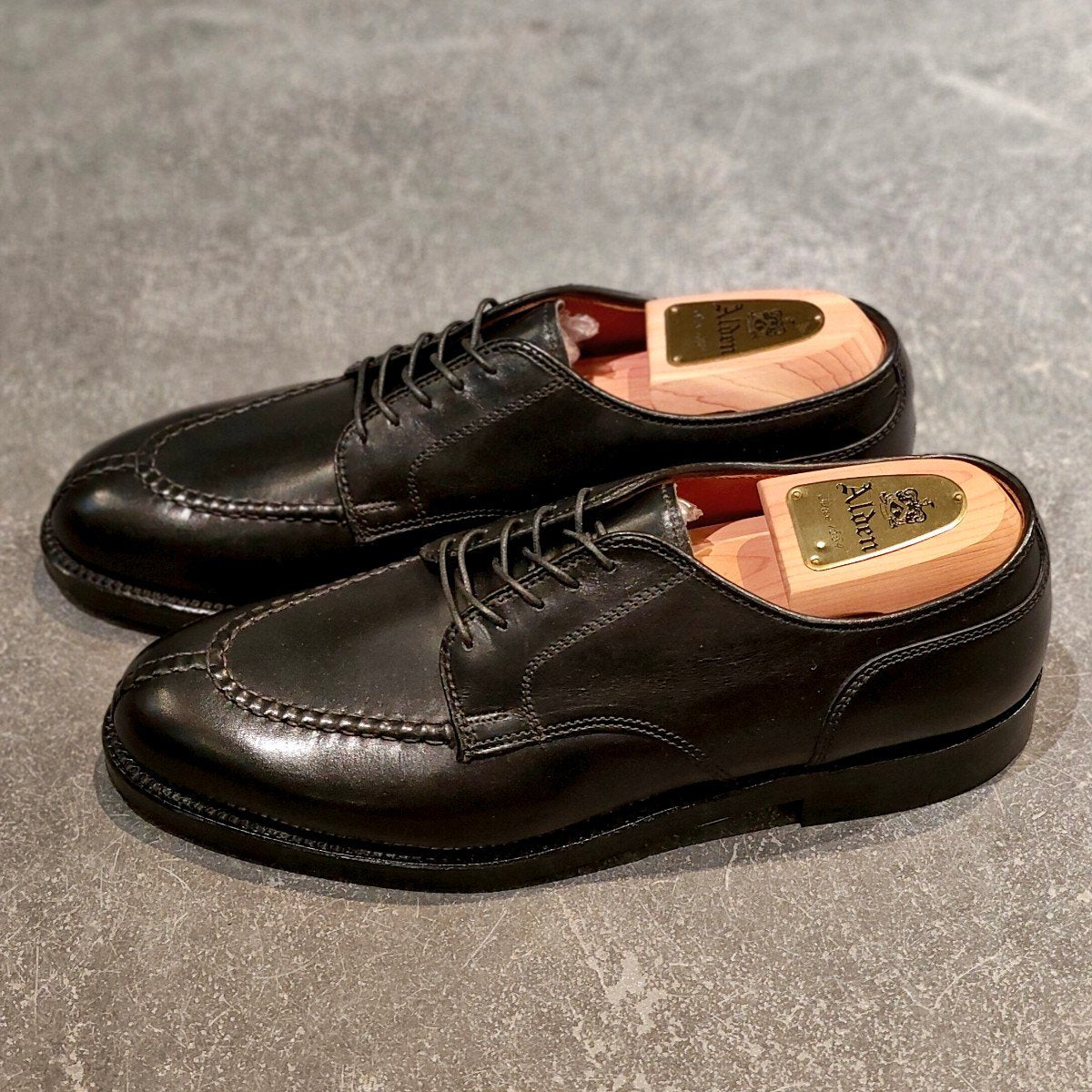 新品未使用【ALDEN】オールデン 961 NST Uチップ カーフ ブラック サイズUS8D アバディーンラスト