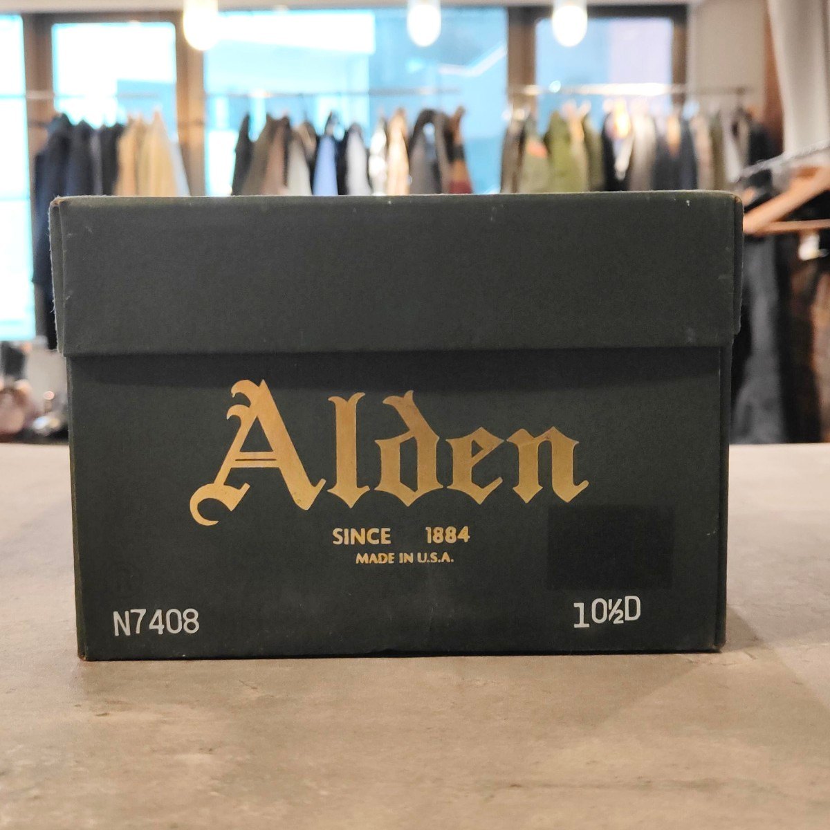 未使用【ALDEN】オールデン リジェクト品 N7408プレーントゥ