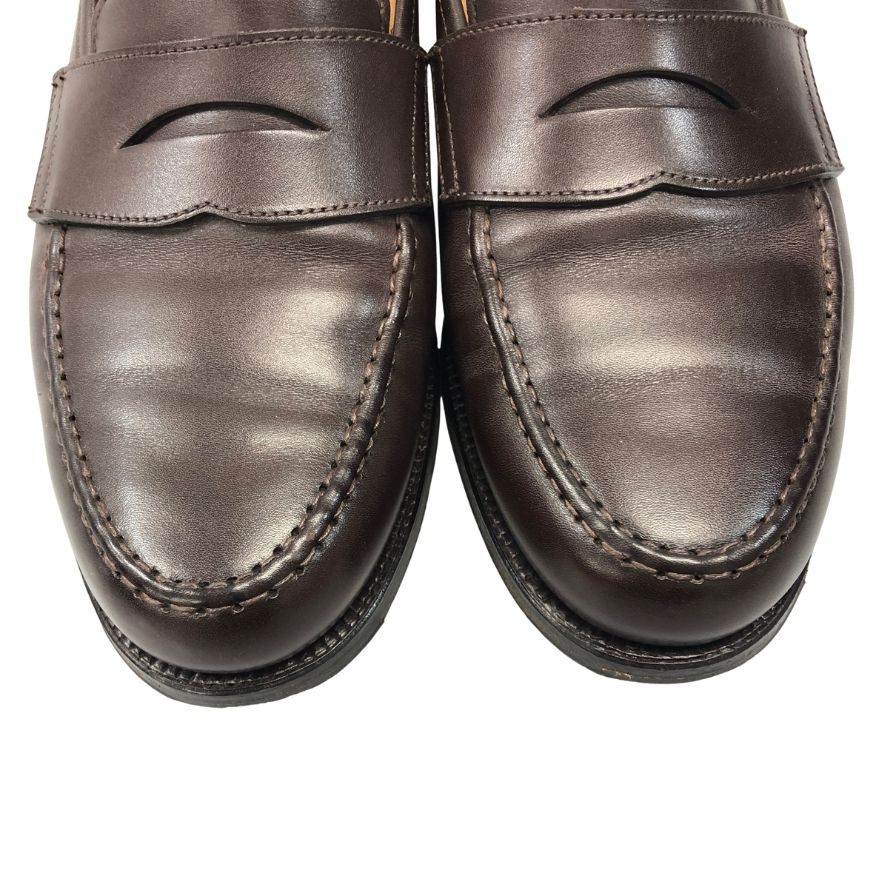 【CROCKETT&JONES】クロケット&ジョーンズ  ローファー  ブラウン（茶系） サイズ 7E ラスト