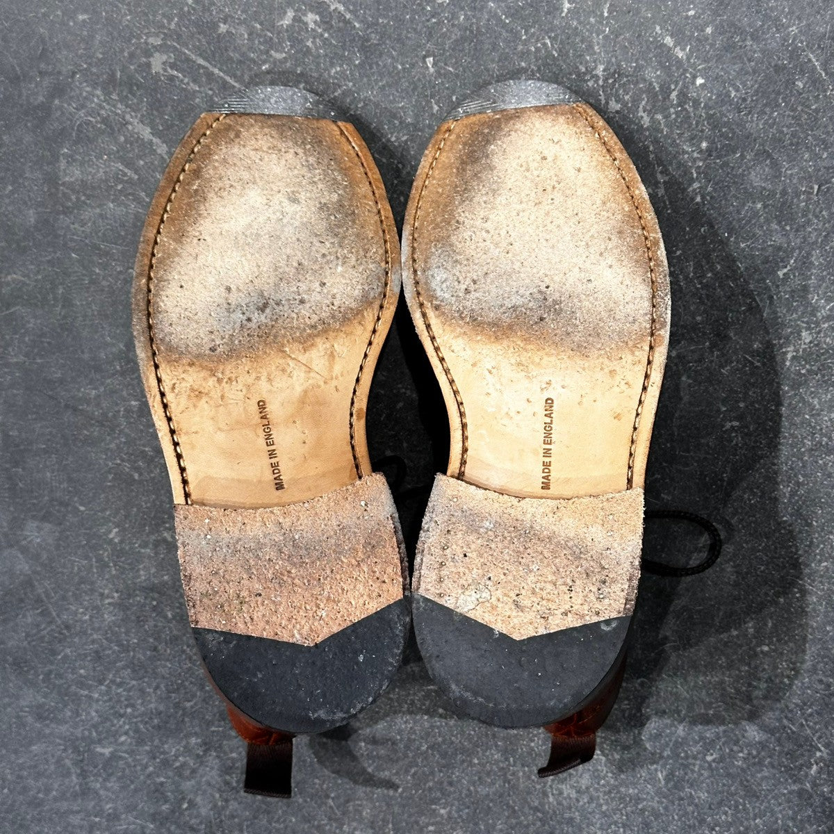 使用数回【Tricker’s】トリッカーズ ストウ カントリーブーツ カーフ マロンアンティーク サイズUK6