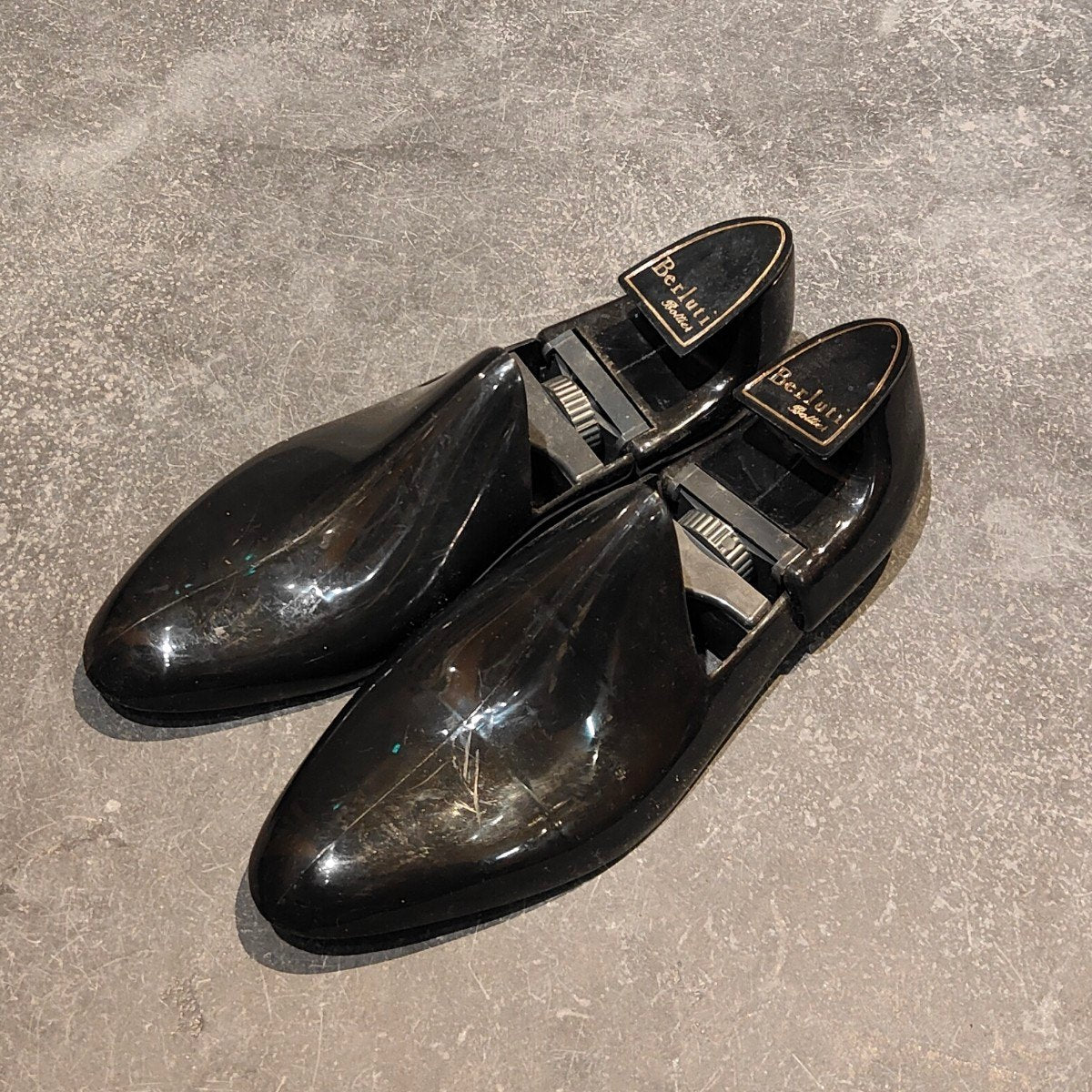 BERLUTI】ベルルッティ 348 アンディ カーフ パティーヌ ネイビー
