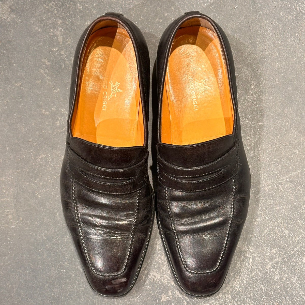 TANINO CRISCI】タニノクリスチー ローファー カーフ ブラック サイズ