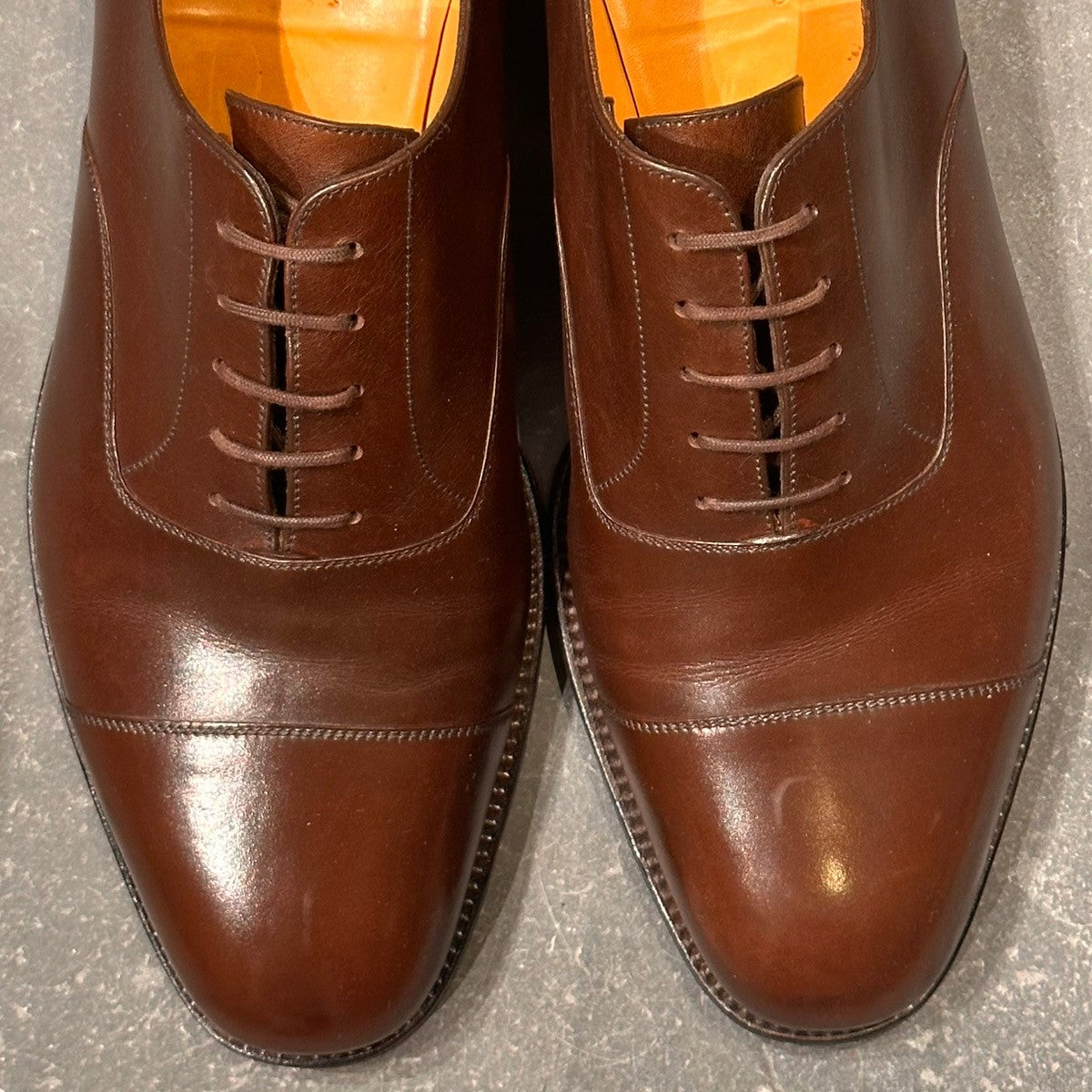 美品【J.M.WESTON】ジェイエムウエストン 300 ストレートチップ カーフ