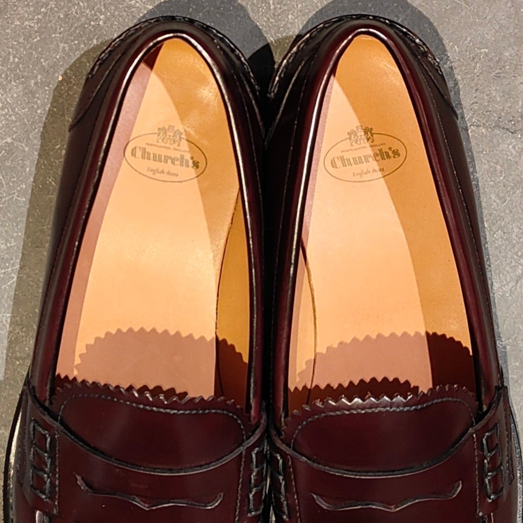 試着程度【Church's】チャーチ サリーR ローファー ポリッシュド