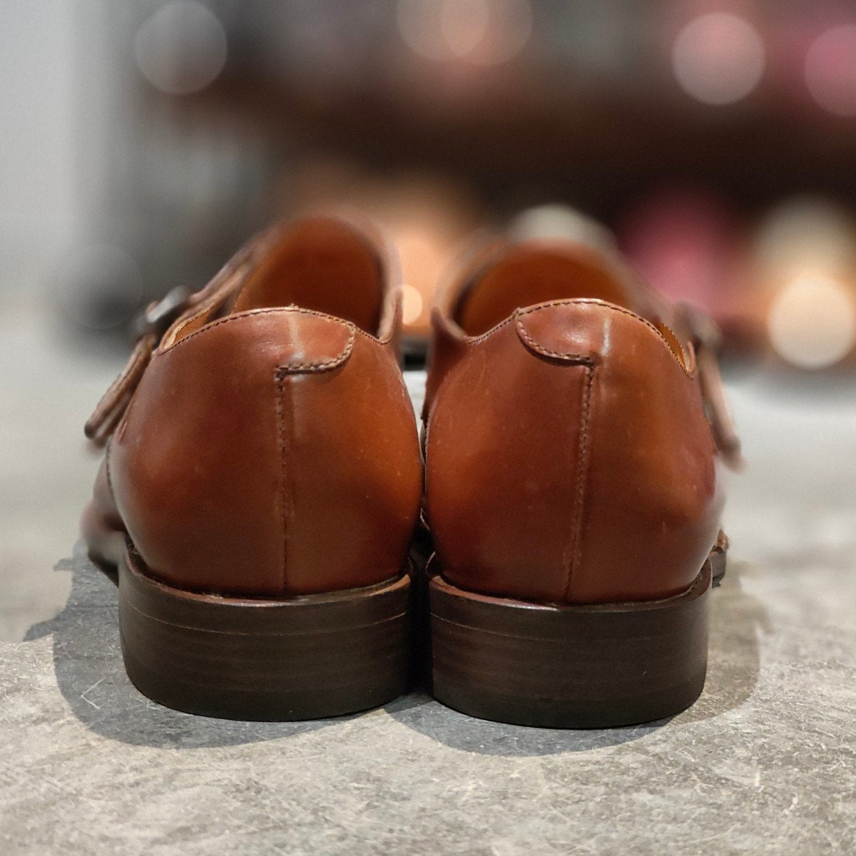 新品未使用【Paraboot】パラブーツ ヴィニー ダブルモンク カーフ ブラウン サイズ UK8