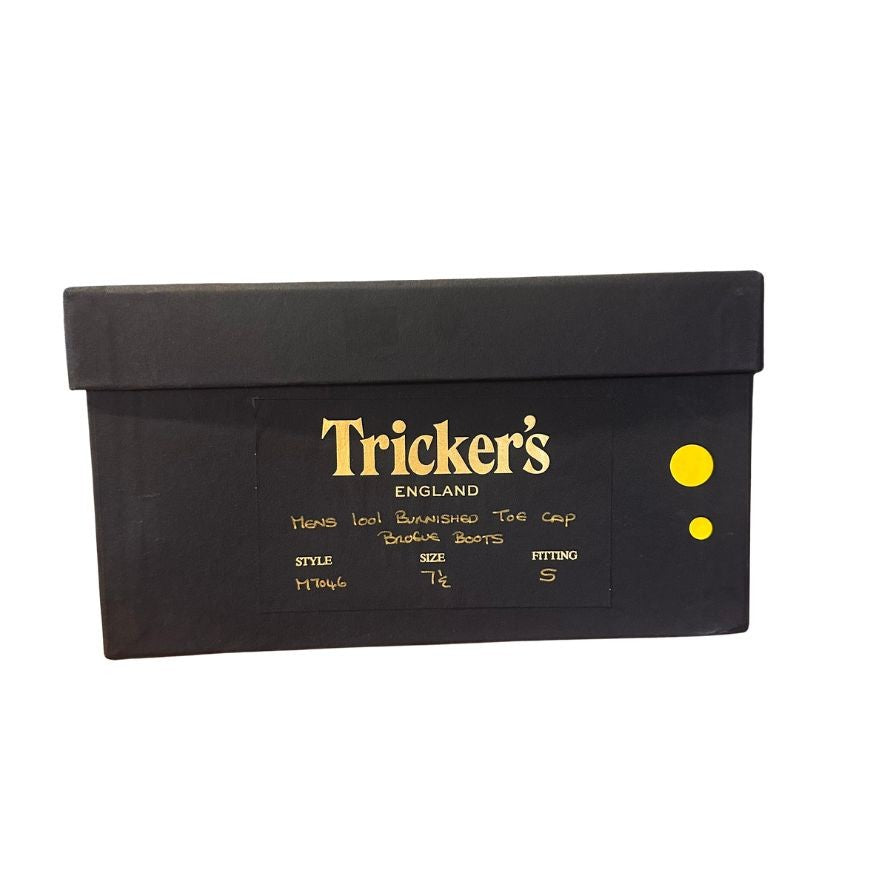 【Tricker’ｓ】トリッカーズ M7046 ウィングチップ メンズ サイズ 7ハーフ ブラウン