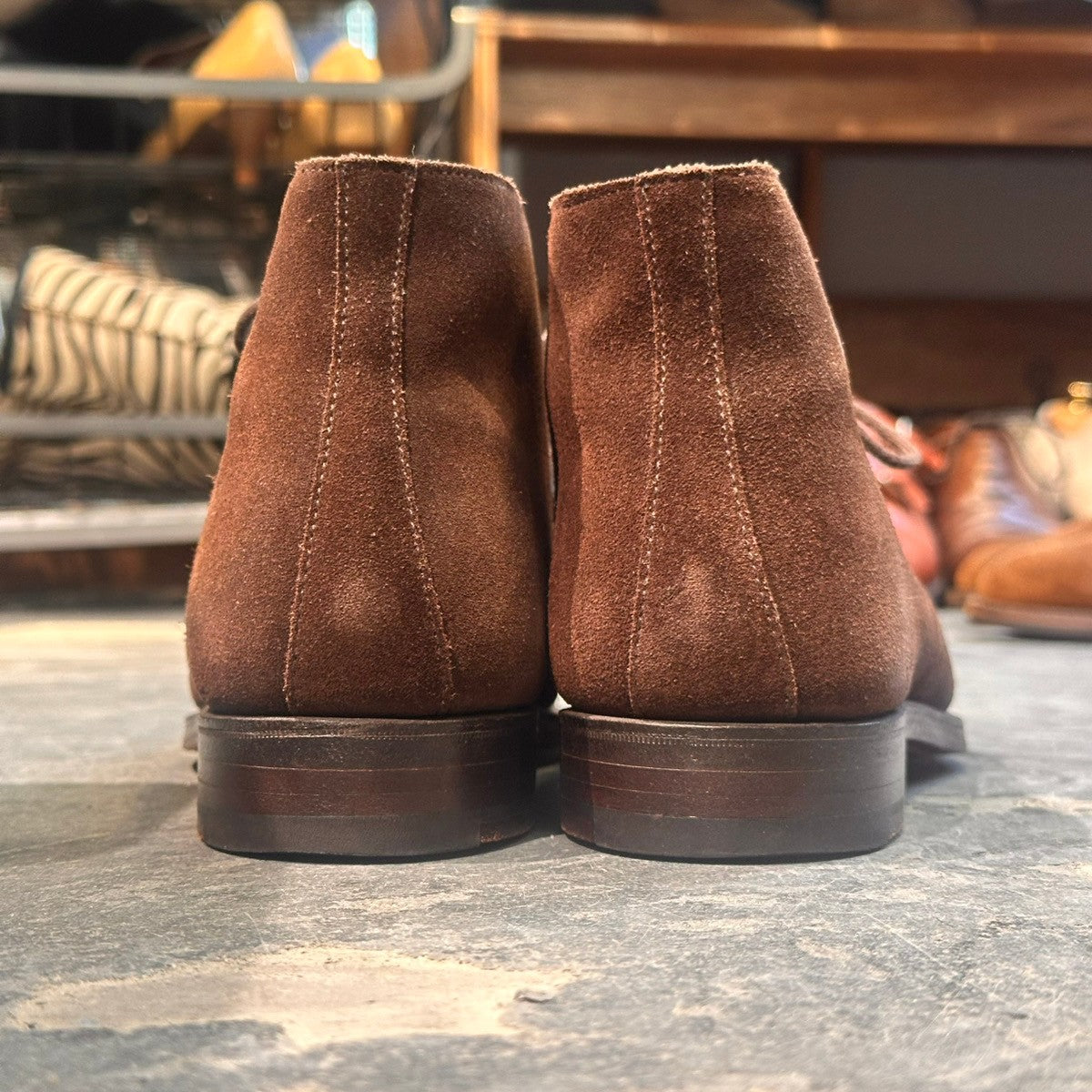 Crockett & Jones】クロケット＆ジョーンズ チャートシー チャッカ