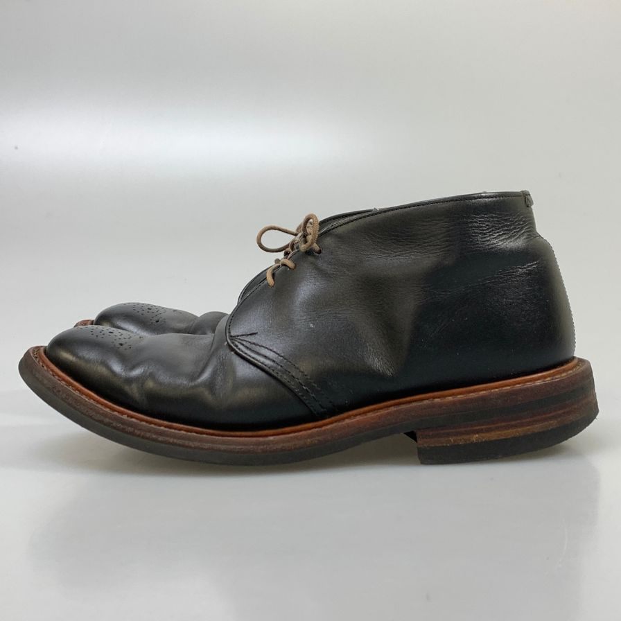 【オンライン限定】【TRICKER'S】トリッカーズ M7509 チャッカブーツ メダリオン ダイナイトソール ブラック サイズ7.5